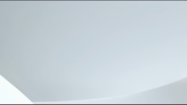 Visual flow of white waves forming patterns on a light background