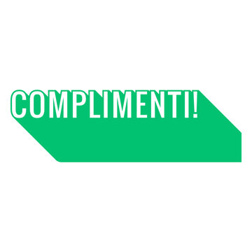 Complimenti badge