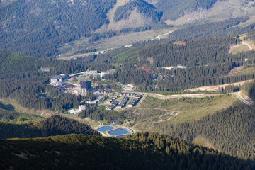 Naklejka premium high mountain landscape in the Low Tatras