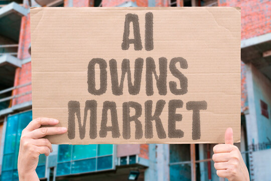 "AI owns market" Algorithm dominates trading. AI. IPO. ALGORITHM. DOMINANCE. MARKET.