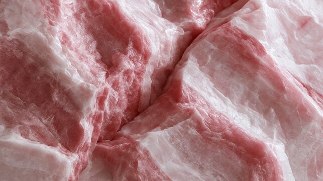 rose quartz crystal texture with soft pink natural mineral surface