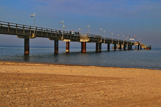 Die Seebr&uuml;cke in Bansin auf Usedom