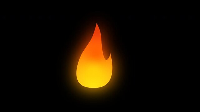 2d fire flame animation