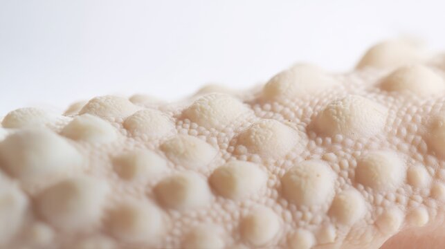 Macro view of plantar wart with surrounding callus in clinical setting
