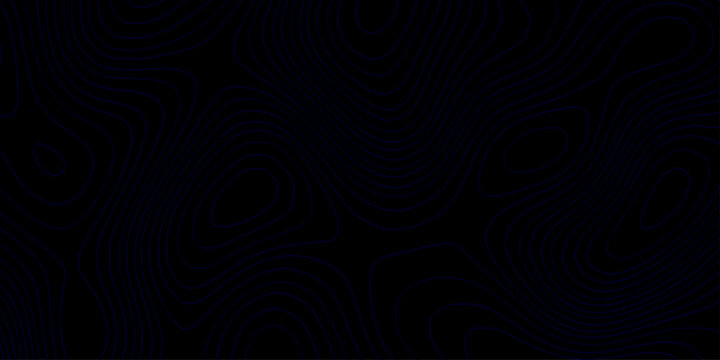 Topographic map, topographer seamless pattern, typography linear equalizer backdrop. Vector seamless line wave map texture, contour background. Topographic map, topographer blue seamless pattern.