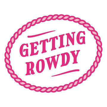Getting rowdy logo