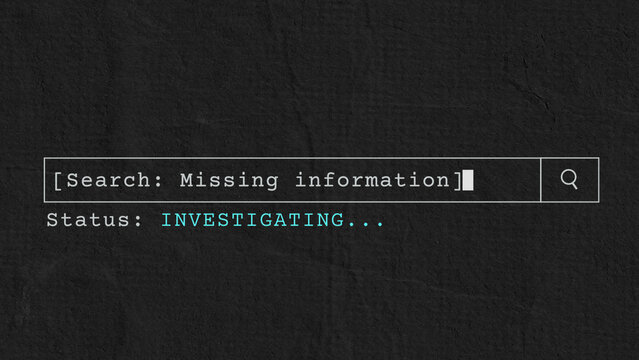 Old Style Minimal Search Bar