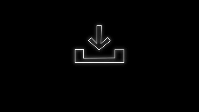 Check mark icon, positive symbol, tick mark icon.Check mark symbol. approved tick mark icon, Check mark neon animation on transparent