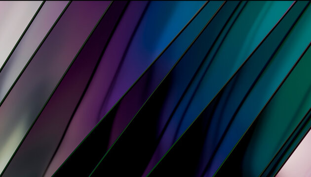 Abstract geometric background with dynamic blue and purple gradient