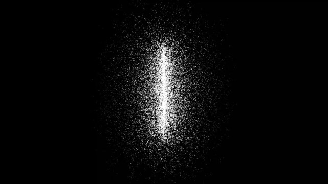 Golden Particle Burst Animation Sparkle Dust 4K