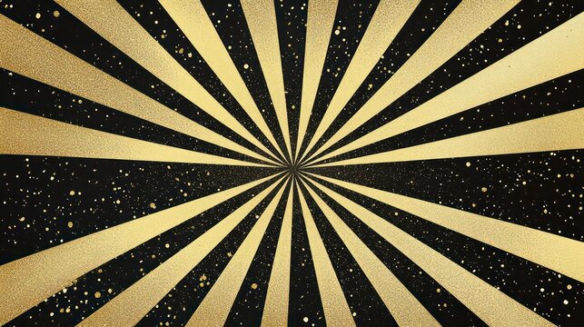 background with rays glitter, Pop art pattern. Comic starburst background. Vector illustration. Shiny Gold Particles And Light Rays - Abstract Background - Christmas, Award, Celebration, Luxury, Glit