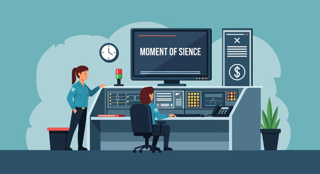 Futuristic Emergency Dispatch Center Operations With Advanced Technology and Strategic Management
