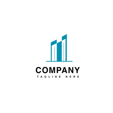 Real Estate Investment Firm Logo perfect for real estate and morgage company