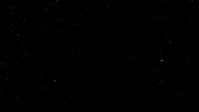 Vintage film noise overlay. Authentic black and white dust, grain