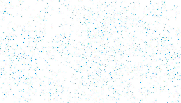 Abstract digital background, featuring a dense, cluster of small, glowing blue square, pixels scattered across, a solid black, background texture