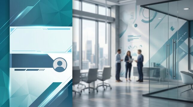 Professional Webinar Background for Virtual Event and Online Presentation
