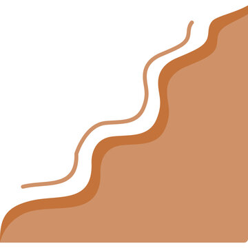 Abstract Corner Border