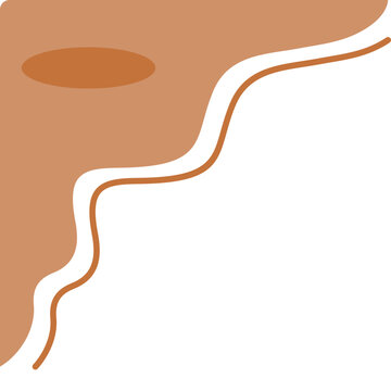 Abstract Corner Border
