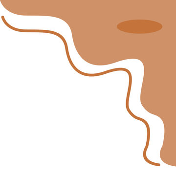Abstract Corner Border