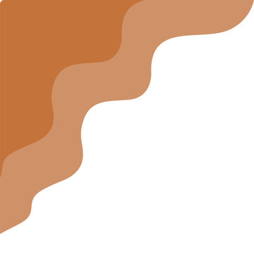 Abstract Corner Border