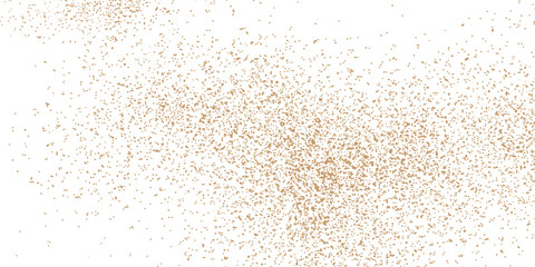 Golden sand grain dust texture background with subtle scattered glitter particles and metallic shimmer vector illustration. © Design House