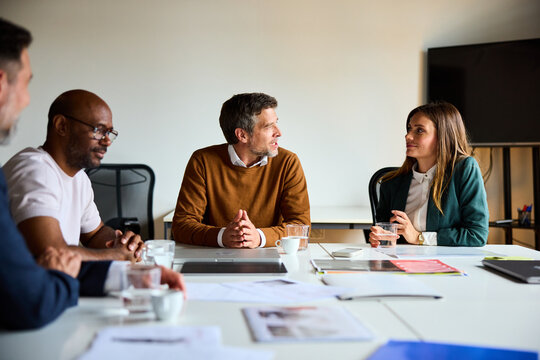 Group corporate meeting
