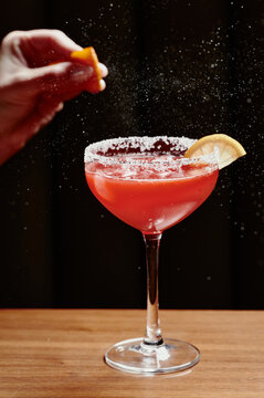 Strawberry cocktail 