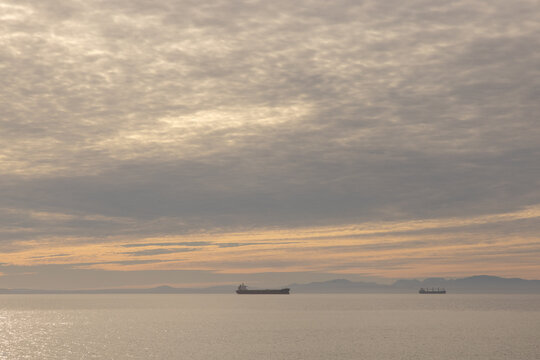 silver light on Saldanah Bay, Western Cape, South Africa