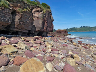 Randonnée sur le GR34 en Bretagne (FRANCE), de SAINT-BRIEUC jusqu'à TREGUIER.  Jour 3 : de Plouha à la Pointe du Minard. © Patricia