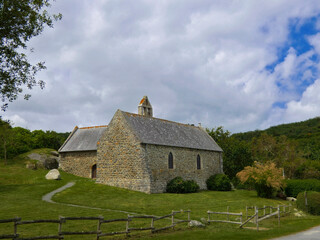 Randonnée sur le GR34 en Bretagne (FRANCE), de SAINT-BRIEUC jusqu'à TREGUIER.  Jour 3 : de Plouha à la Pointe du Minard. © Patricia