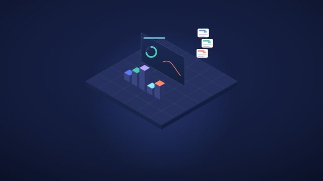 A video showcasing a modern smart home device with a sleek design