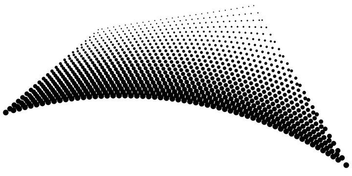 Solid black silhouette of a stylized mountain peak or triangular wave form on white background isolated on a transparent background