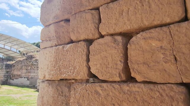 Ancient Roman Arch Detail at Sardis Gymnasium Ruins