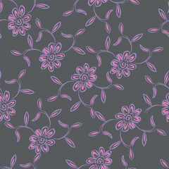 Fototapeta premium seamless floral pattern