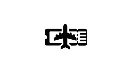 Fototapeta premium Airplane taking off from runway strip.