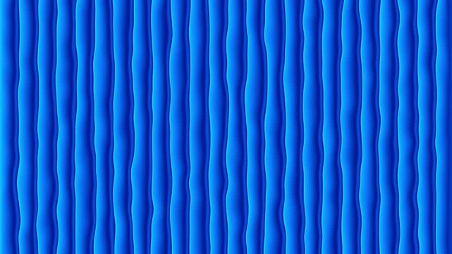 Abstract Wavy Background with Fluid Curved Stripes. Abstract Stripes Motion Loop Backdrop