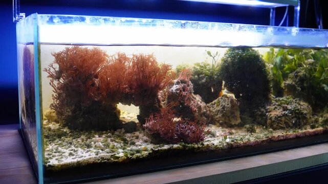 Saltwater aquarium