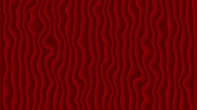 Abstract Wavy Background with Fluid Curved Stripes. Abstract Stripes Motion Loop Backdrop
