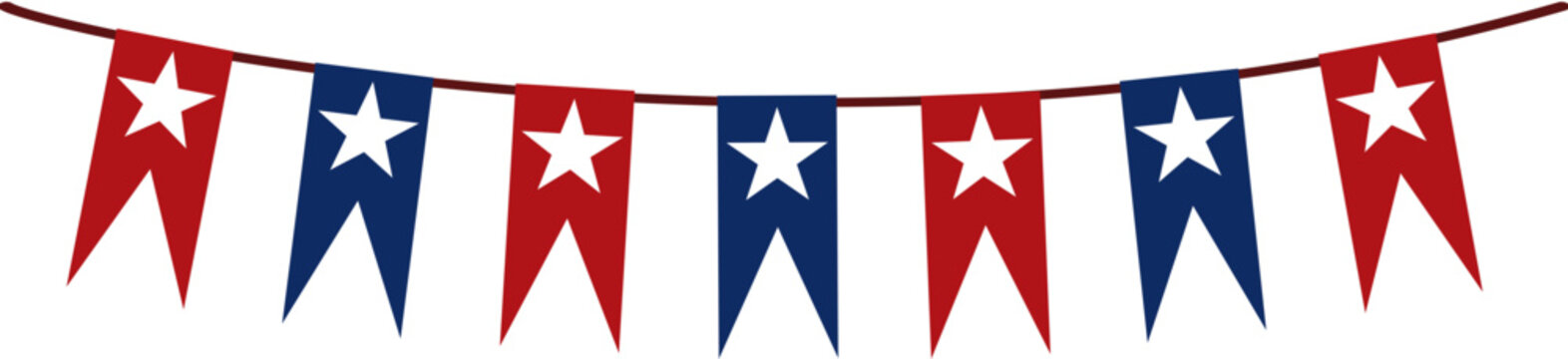 Perfect for fourth of july parties or memorial day events. A festive and patriotic decoration to bring a touch of americana flair.