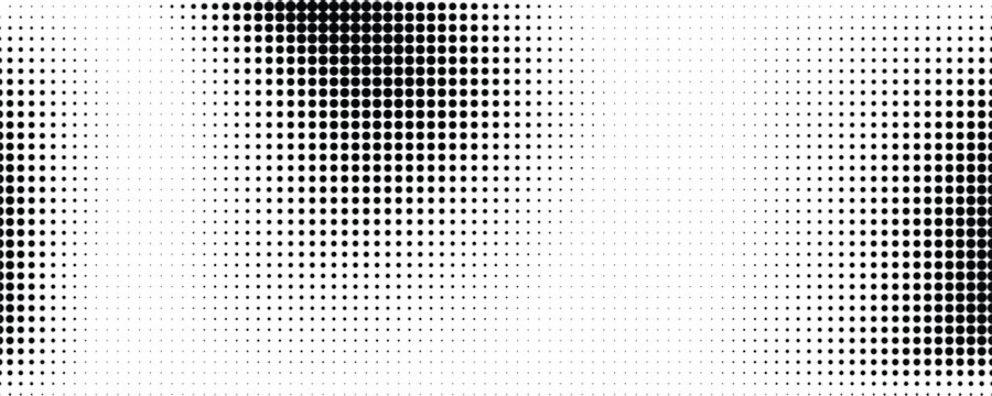 Halftone World Map With Dotted Abstract Background For Global Design And Editorial Use