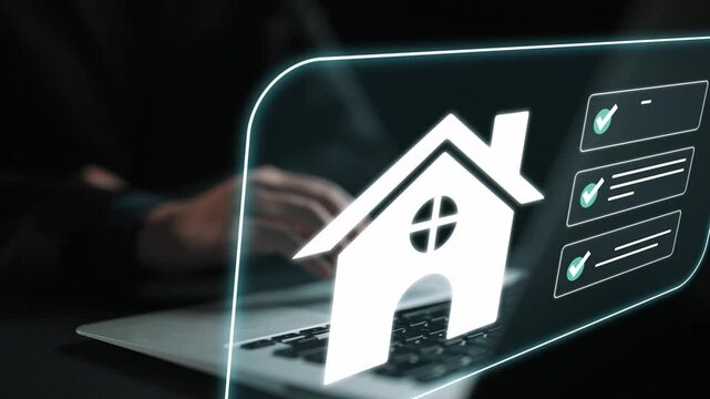 Innovative Digital Home Management Concept with Smart Technology Features Optimizing User Experience for Real Estate and Property Management Professionals Gluon.