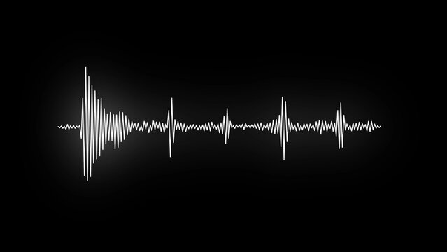 Black sound waves. Abstract music wave, radio signal frequency and digital voice visualisation. Tune equalizer vector set. Monochrome volume audio lines, soundwaves rhythm isolated on white background