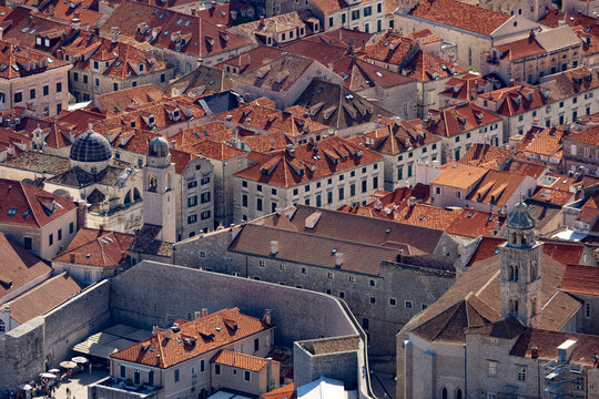 Blick auf die Altstadt von Dubrovnik, Stradun, historische Stra&szlig;e, Kroatien, 01.06.2026 < english> View of Dubrovnik's Old Town, Stradun, historic street, Croatia, June 1, 2026