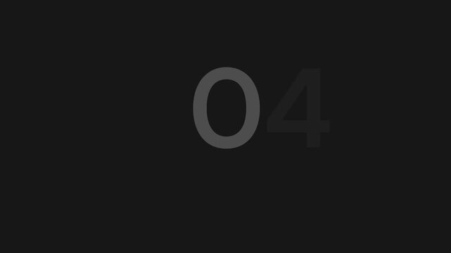 Animated blinking 404 page not found error screen with glowing typography loop background