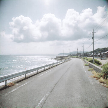 Carretera costera japonesa
