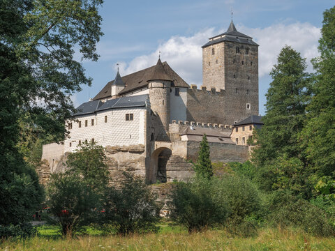 Kost Castle medieval fortress landscape Hradec Kralove