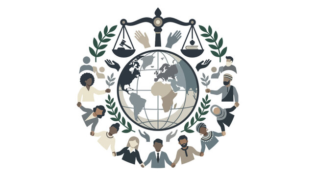 Global Justice and Diversity: Diverse People Unite for World Peace and Equality