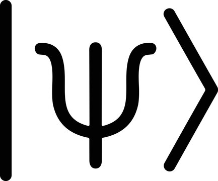Quantum State Symbol | Psi Notation | Physics Vector