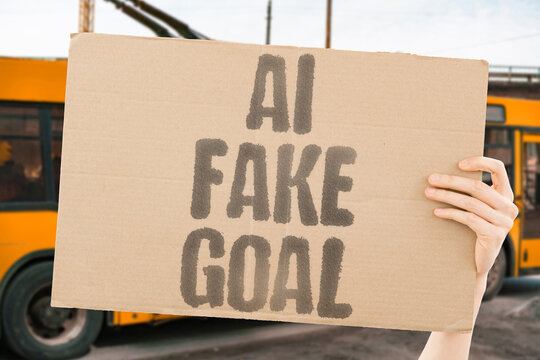 "AI fake goal" Synthetic sports highlight deceives. AI. SPORTS. MEDIA. FAKE. TRUST.