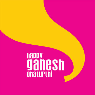 Artistic mandala pattern centered on happy ganesh chaturthi festive spirit
